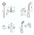 Griferia Monocomando Ducha Con Transferencia Exterior Raptor Cromo - comprar online