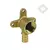 Codo Hembra Bronce C/Fij. 3/4"X1/2" Giacomini - comprar online