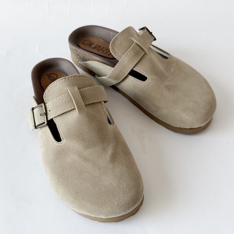 Mules Birk Estocolmo Beige