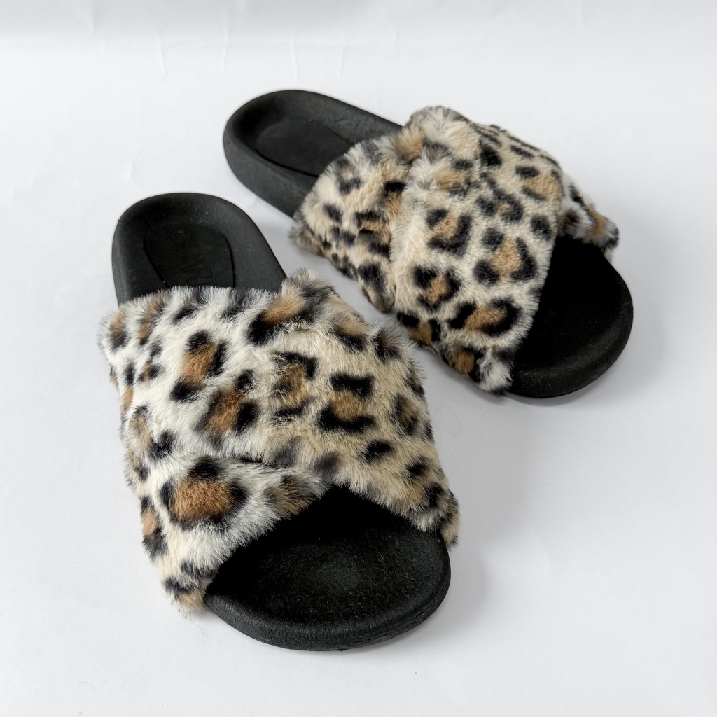 Chancla Bahia Leopard thumbnail 3