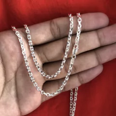 corrente cartier cadeado 4mm | PRATA 925 - comprar online