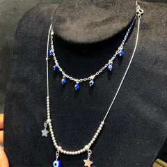 MIX CHOCKER OLHO GREGO | PRATA 925 - comprar online