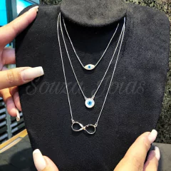 Mix Gargantilha 2 | Prata 925