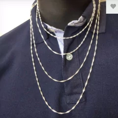 Corrente Grumet Torcida 2mm | PRATA 925 - comprar online