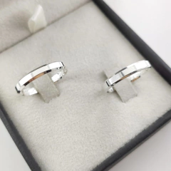 ALIANÇA 3MM CHANFRADA | PRATA 950 [ENVIO FULL] - comprar online