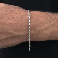 PULSEIRA CARTIER TIJOLINHO 2MM | PRATA 925 na internet