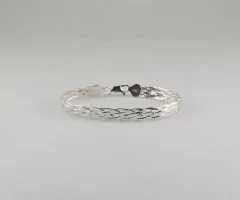 Pulseira Trançada 5 fios | PRATA 925 na internet