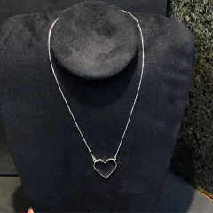 Gargantilha Coração | PRATA 925