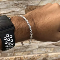 PULSEIRA CARTIER 5MM | PRATA 925 - Souza Joias ® | Desde 2018 | Prata 925/950