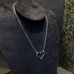 Gargantilha Coração | PRATA 925 - comprar online