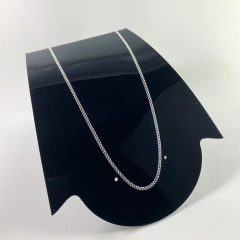 CORRENTE GRUMET 2,5MM + PINGENTE TESOURA OU PENTE | PRATA 925 na internet