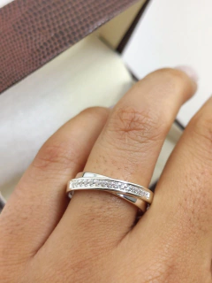 ALIANÇA TRABALHADA | PRATA 950 - comprar online