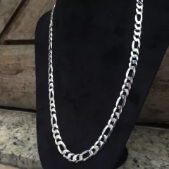 Corrente elo 3x1 9mm | PRATA 925