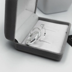 ALIANÇA LISA 3MM ANATÔMICA | PRATA 950 [ENVIO FULL] na internet