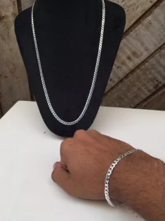 Conjunto Grumet 5mm | PRATA 925 na internet