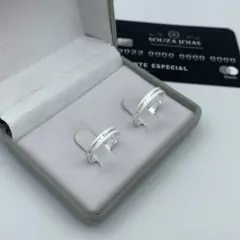 aliança 3mm (c/ zircônia e canal central) | PRATA 950 [ENVIO FULL] na internet