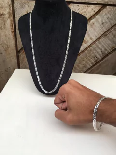 Conjunto Grumet 5mm | PRATA 925