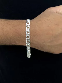 Pulseira Elo Duplo 9mm | PRATA 925 - comprar online