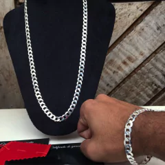 Conjunto Grumet 8mm | Prata 925 na internet