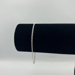 Pulseira elo duplo 2,5mm | PRATA 925 - Souza Joias ® | Desde 2018 | Prata 925/950