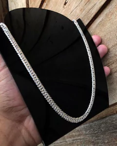 CORRENTE ELO DUPLO 6mm | PRATA 925