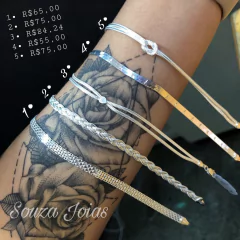 MIX PULSEIRAS 3 | PRATA 925 - comprar online