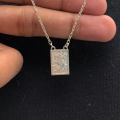 Escapulário São Jorge | PRATA 925 - comprar online