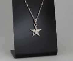 Gargantilha Estrela de Prata | PRATA 925