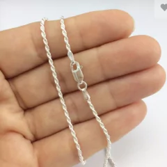 Cordão Baiano 2mm | Prata 925 - comprar online