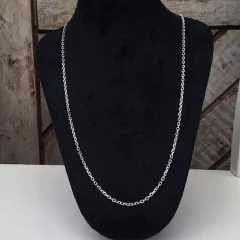 Corrente Cartier Cadeado 2mm | PRATA 925