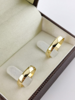 ALIANÇA CLÁSSICA 4MM ANATÔMICA | OURO 18K - Souza Joias ® | Desde 2018 | Prata 925/950