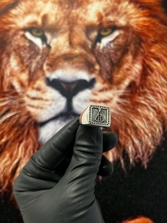 DEDEIRA NOSSA SONHORA APARECIDA C/ DETALHES LATERAIS | PRATA 925