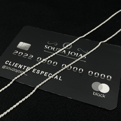 Cordão baiano 1mm | PRATA 925 na internet