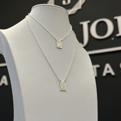 Escapulário Nossa Senhora Aparecida (P) | PRATA 925 - comprar online