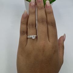 Imagem do Aliança 2mm lisa chanfrada | PRATA 950 [ENVIO FULL]
