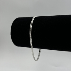 Pulseira elo duplo (3mm) | PRATA 925