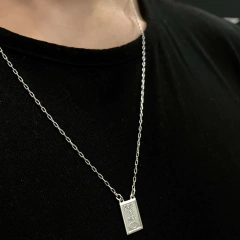 Escapulário Deus é Fiel | PRATA 925 - comprar online