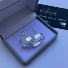 Aliança Lisa 6mm em PRATA 950 - comprar online