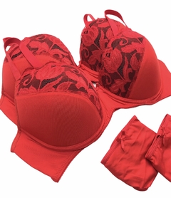 CONJUNTO SOFT ROJO TALLE GRANDE - comprar online