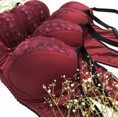 CONJUNTO SOFT BORDÓ TALLE GRANDE - comprar online