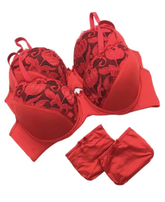 CONJUNTO SOFT ROJO TALLE GRANDE