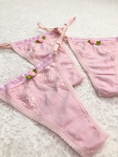 LESS REGULABLE RENATA: PINK COTTON - tienda online
