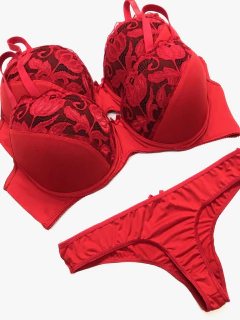 CONJUNTO SOFT ROJO TALLE GRANDE en internet