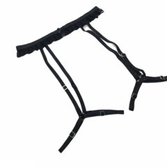 LIGUERO NEGRO CON PUNTILLA - tienda online