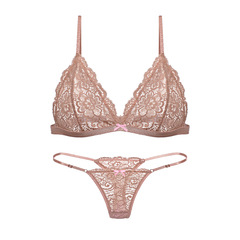 CONJUNTO DE PUNTILLA AVELLANA en internet
