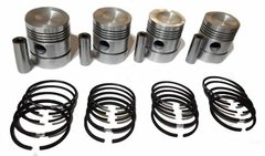 Subconjunto Pistones Aros Y Pernos Mercedes Benz 170 D / Pistons rings and pins Mercedes Benz 170D OM636