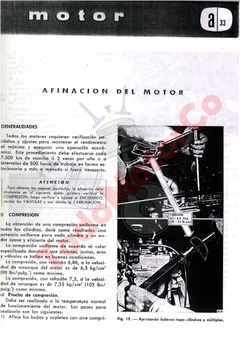 Manual de taller motor IKA 4L-151 y 6L-226 Jeep Estanciera Kaiser digital - comprar online