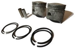 Subconjunto pistones aros y pernos De Carlo 700 2 cil / Pistons rings and pins BMW 700 2 cyl - TodoMotorCo