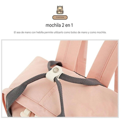 Mochila Himawari Escolar 1088m Rosa y Azul 03# - tienda online