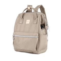 Mochila Portanotebook Urbana Himawari 1881 Usb Caqui 16# en internet